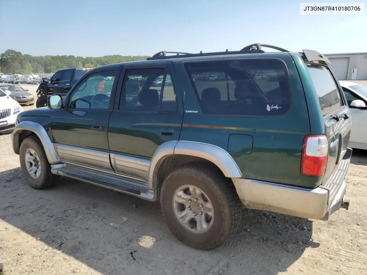 2001 Toyota 4Runner Limited VIN: JT3GN87R410180706 Lot: 69158924