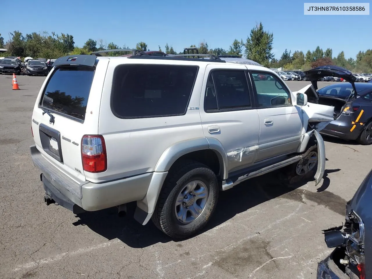 2001 Toyota 4Runner Limited VIN: JT3HN87R610358586 Lot: 70022164