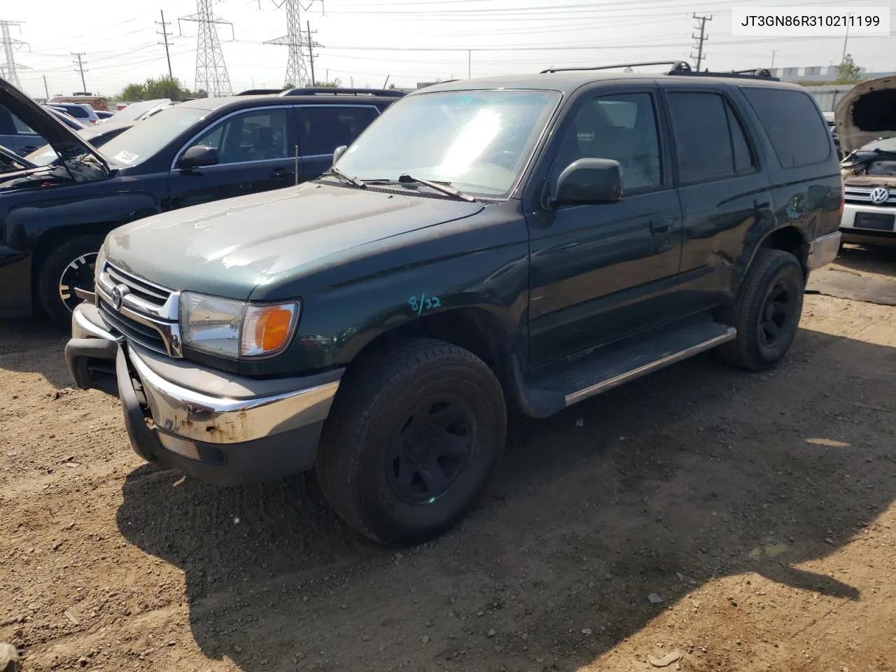 2001 Toyota 4Runner Sr5 VIN: JT3GN86R310211199 Lot: 70330354