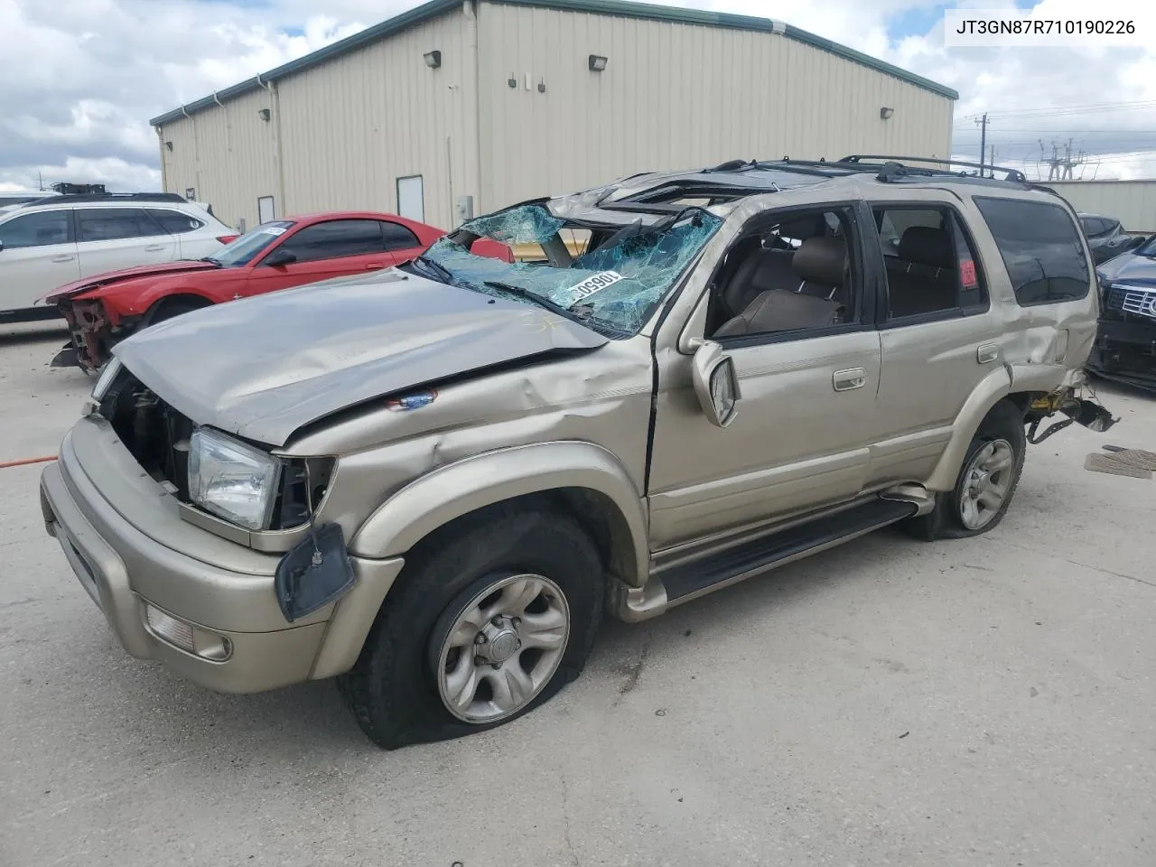 2001 Toyota 4Runner Limited VIN: JT3GN87R710190226 Lot: 71065054