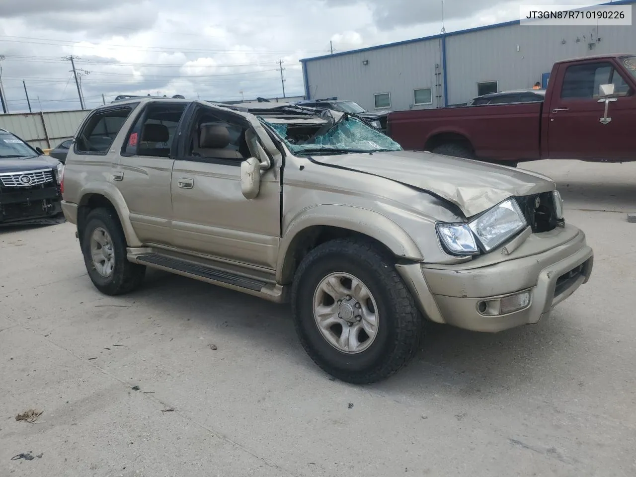 2001 Toyota 4Runner Limited VIN: JT3GN87R710190226 Lot: 71065054