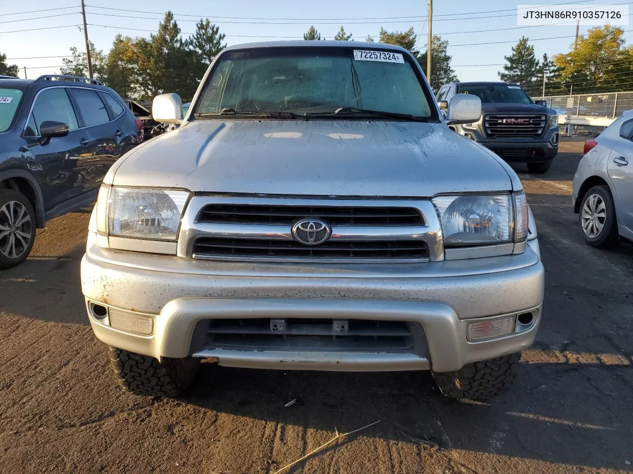 2001 Toyota 4Runner Sr5 VIN: JT3HN86R910357126 Lot: 72257324