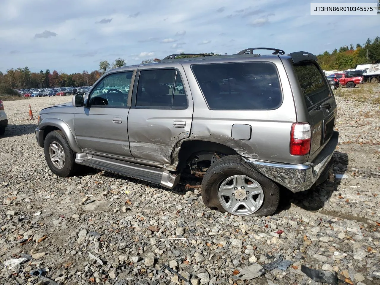 2001 Toyota 4Runner Sr5 VIN: JT3HN86R010345575 Lot: 72353474