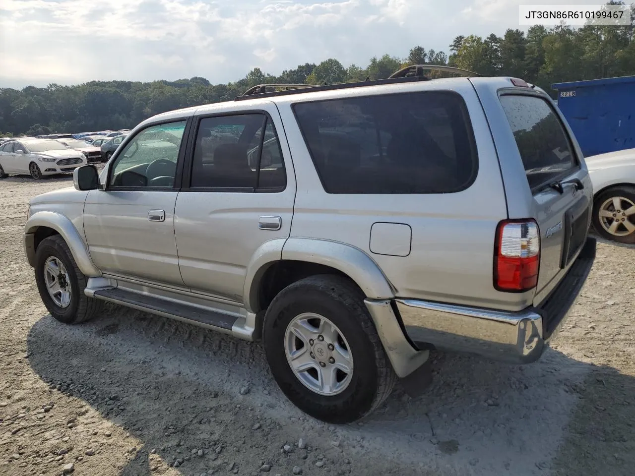 2001 Toyota 4Runner Sr5 VIN: JT3GN86R610199467 Lot: 72989794