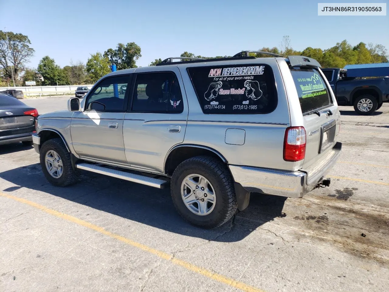 2001 Toyota 4Runner Sr5 VIN: JT3HN86R319050563 Lot: 74087564