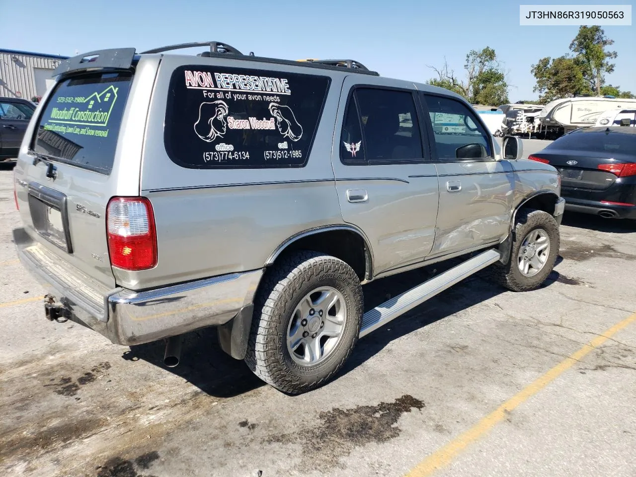 2001 Toyota 4Runner Sr5 VIN: JT3HN86R319050563 Lot: 74087564