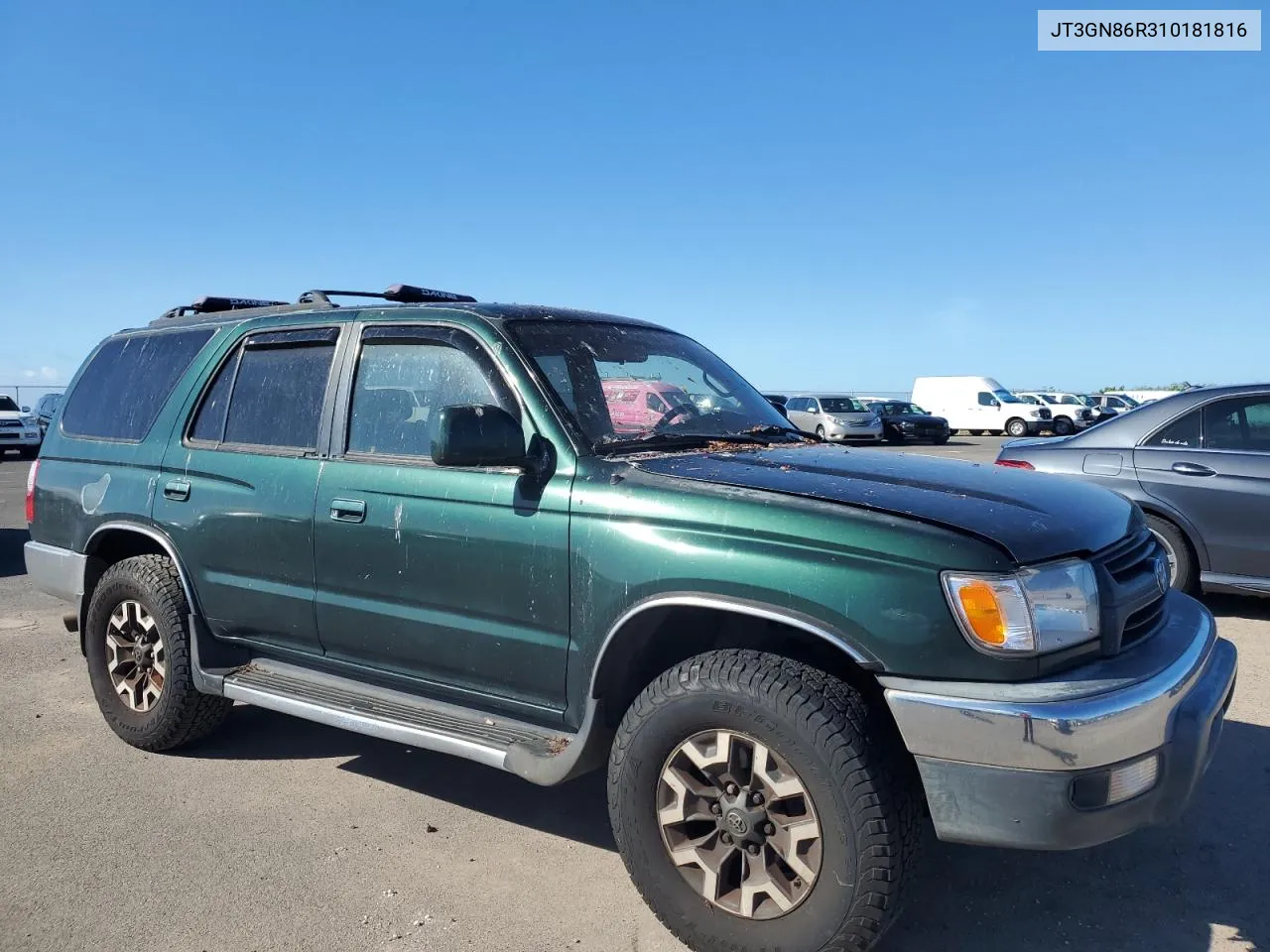 2001 Toyota 4Runner Sr5 VIN: JT3GN86R310181816 Lot: 74630014