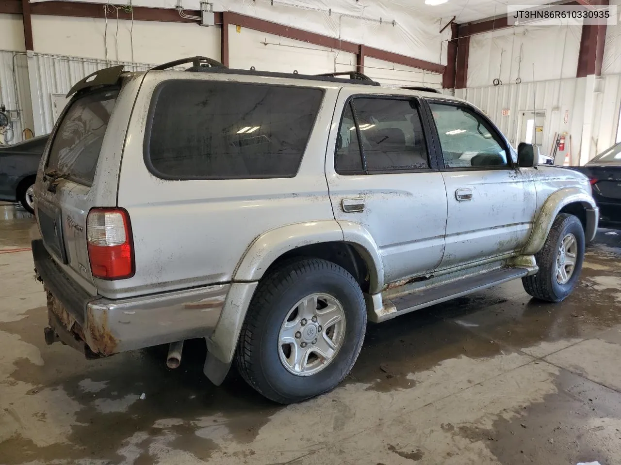 2001 Toyota 4Runner Sr5 VIN: JT3HN86R610330935 Lot: 74937974