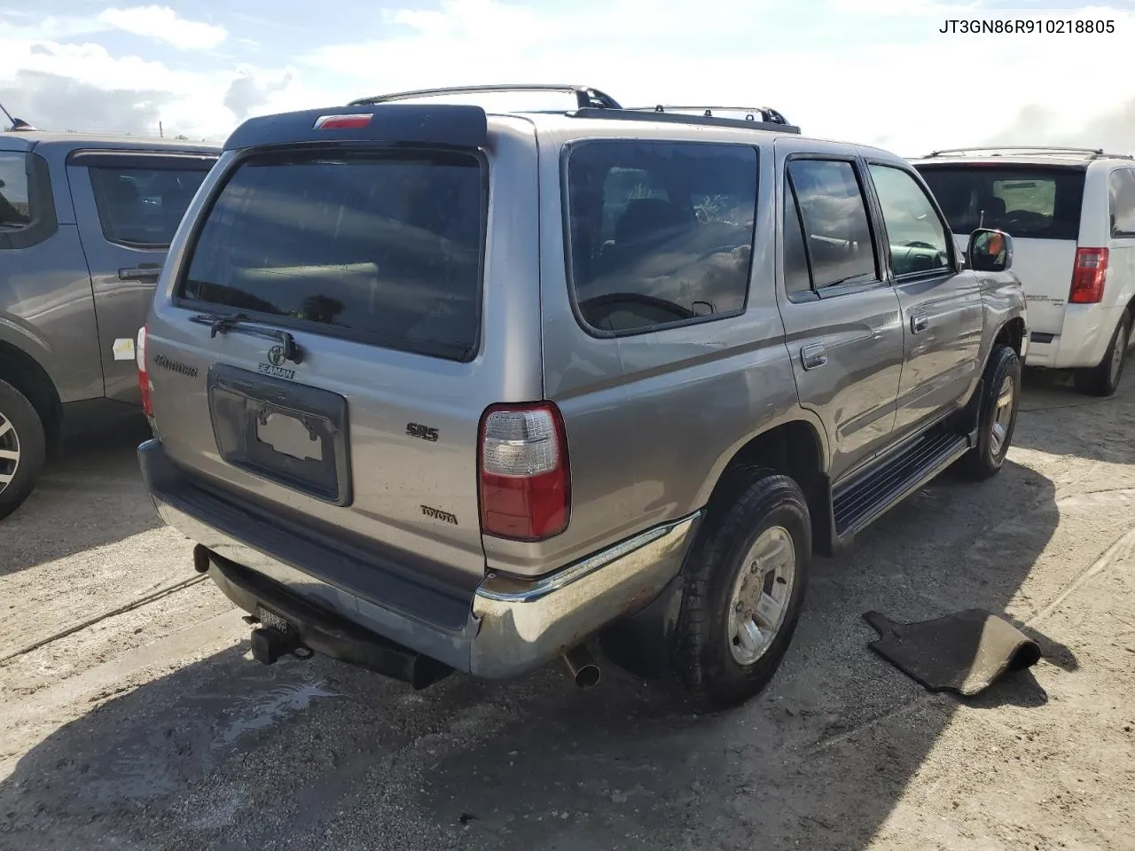 2001 Toyota 4Runner Sr5 VIN: JT3GN86R910218805 Lot: 75350344