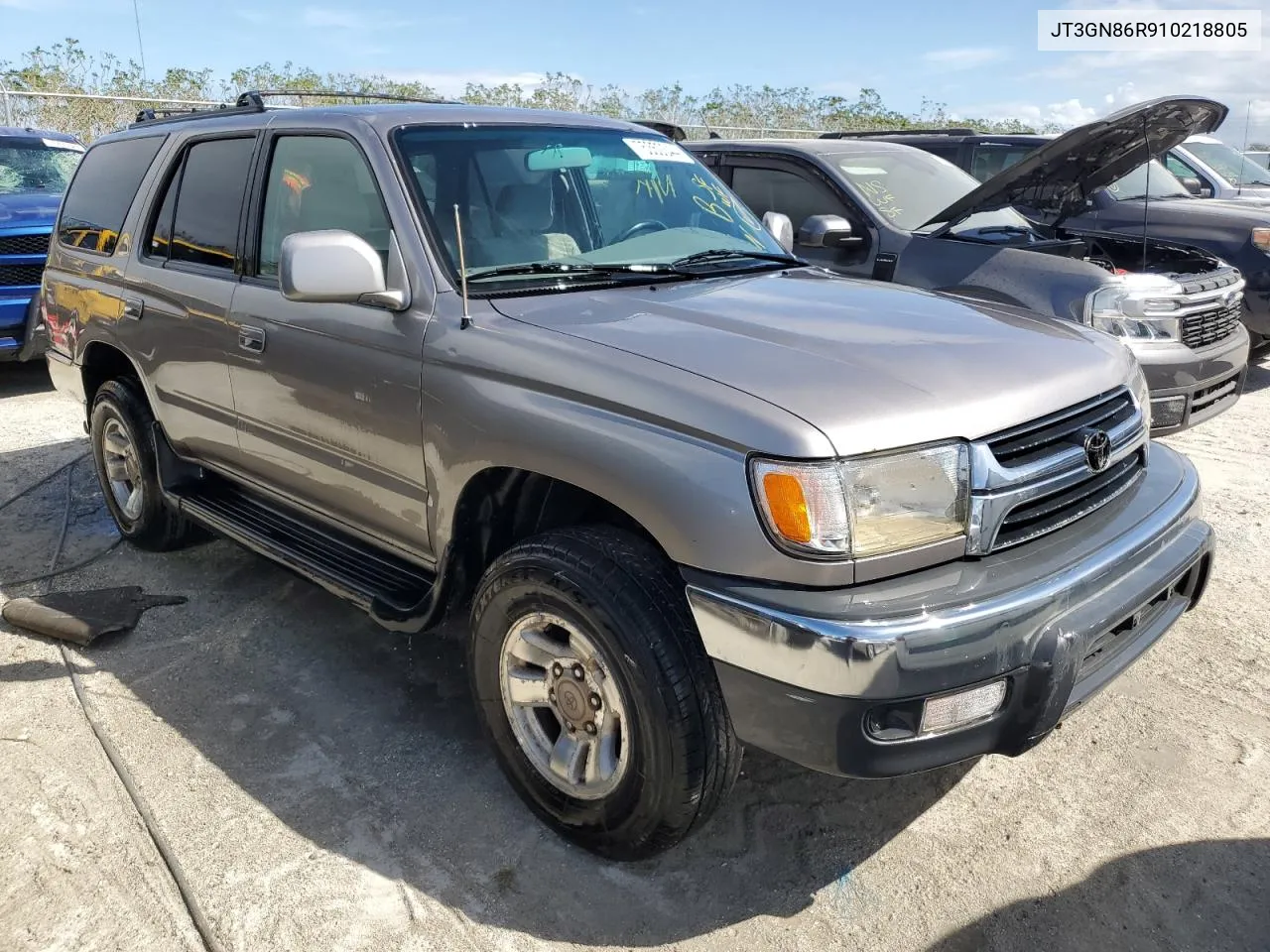 2001 Toyota 4Runner Sr5 VIN: JT3GN86R910218805 Lot: 75350344