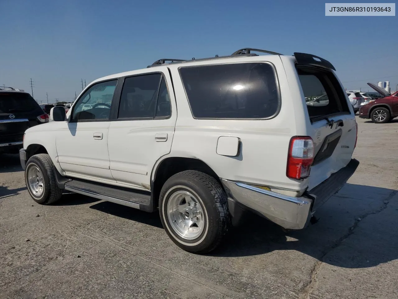 2001 Toyota 4Runner Sr5 VIN: JT3GN86R310193643 Lot: 75476054