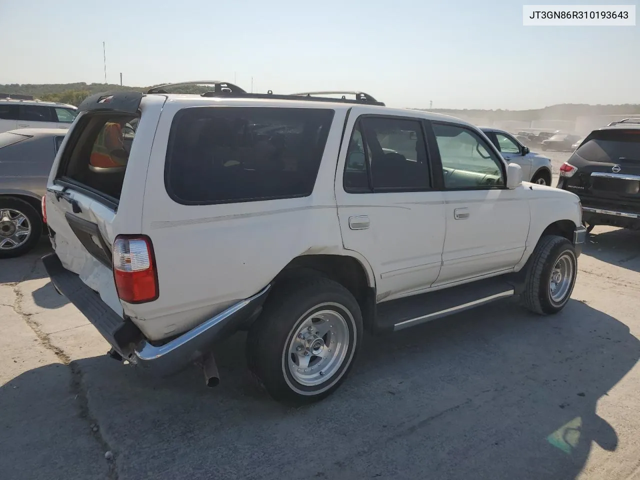 2001 Toyota 4Runner Sr5 VIN: JT3GN86R310193643 Lot: 75476054