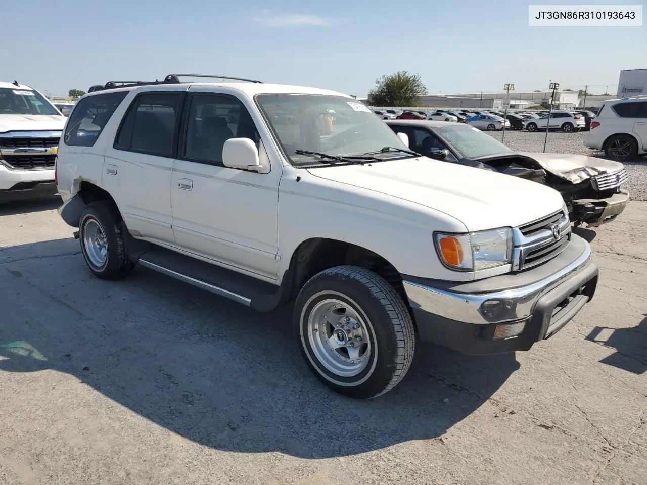 2001 Toyota 4Runner Sr5 VIN: JT3GN86R310193643 Lot: 75476054