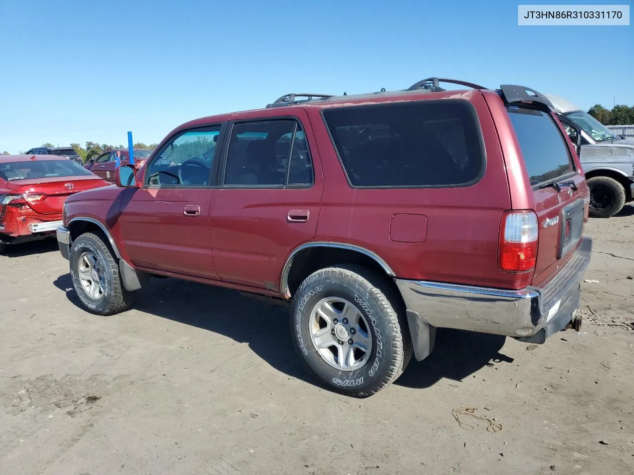 2001 Toyota 4Runner Sr5 VIN: JT3HN86R310331170 Lot: 75878834