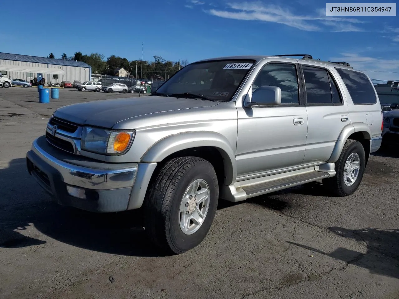 2001 Toyota 4Runner Sr5 VIN: JT3HN86R110354947 Lot: 76276574