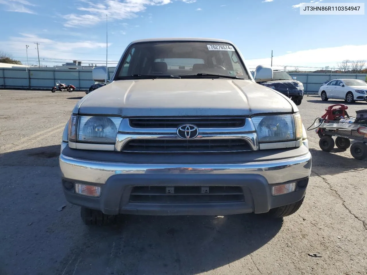 2001 Toyota 4Runner Sr5 VIN: JT3HN86R110354947 Lot: 76276574