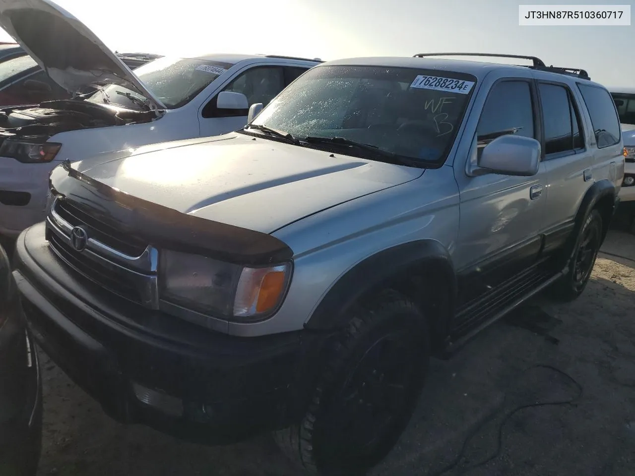 2001 Toyota 4Runner Limited VIN: JT3HN87R510360717 Lot: 76288234