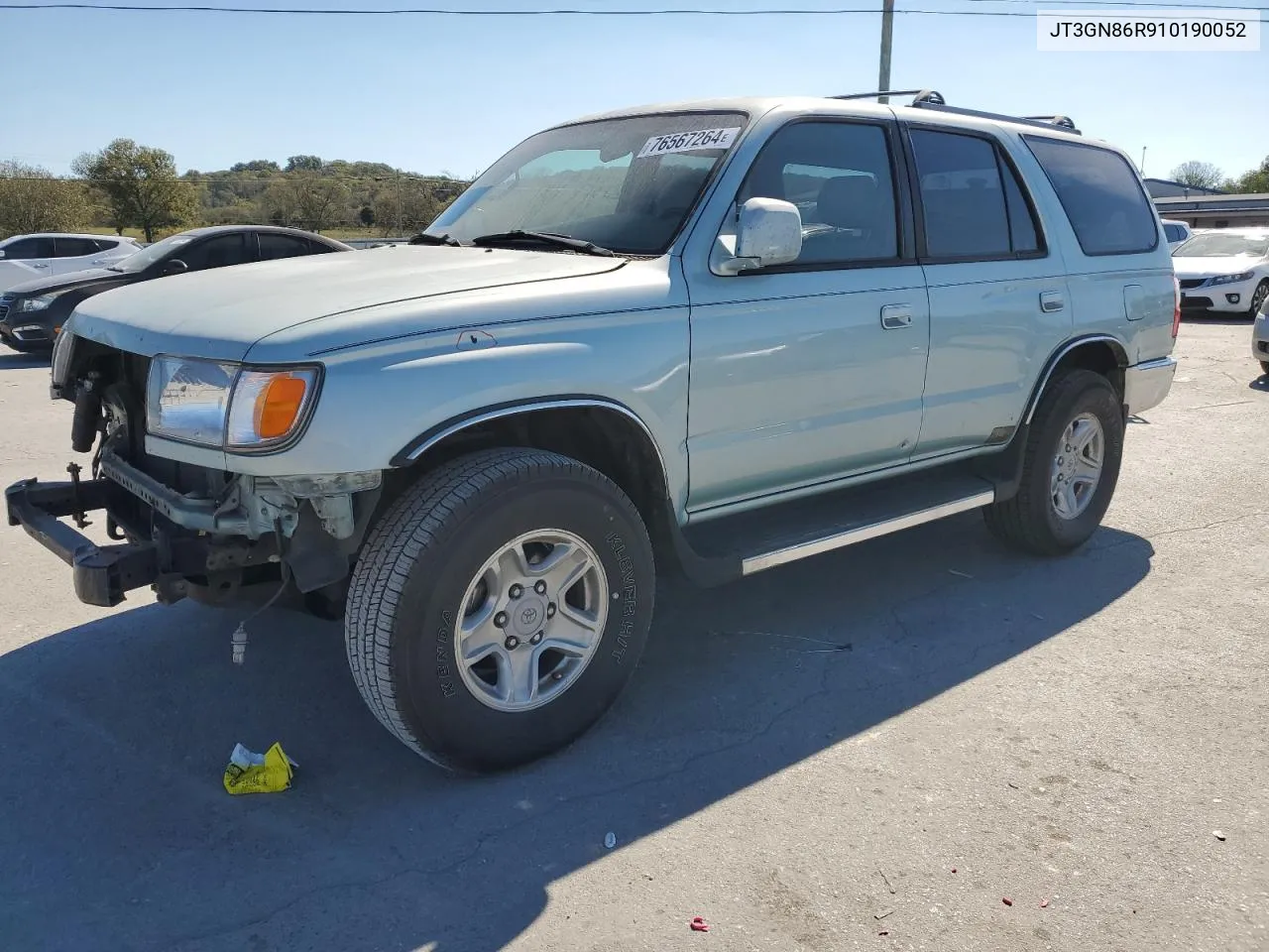 2001 Toyota 4Runner Sr5 VIN: JT3GN86R910190052 Lot: 76567264