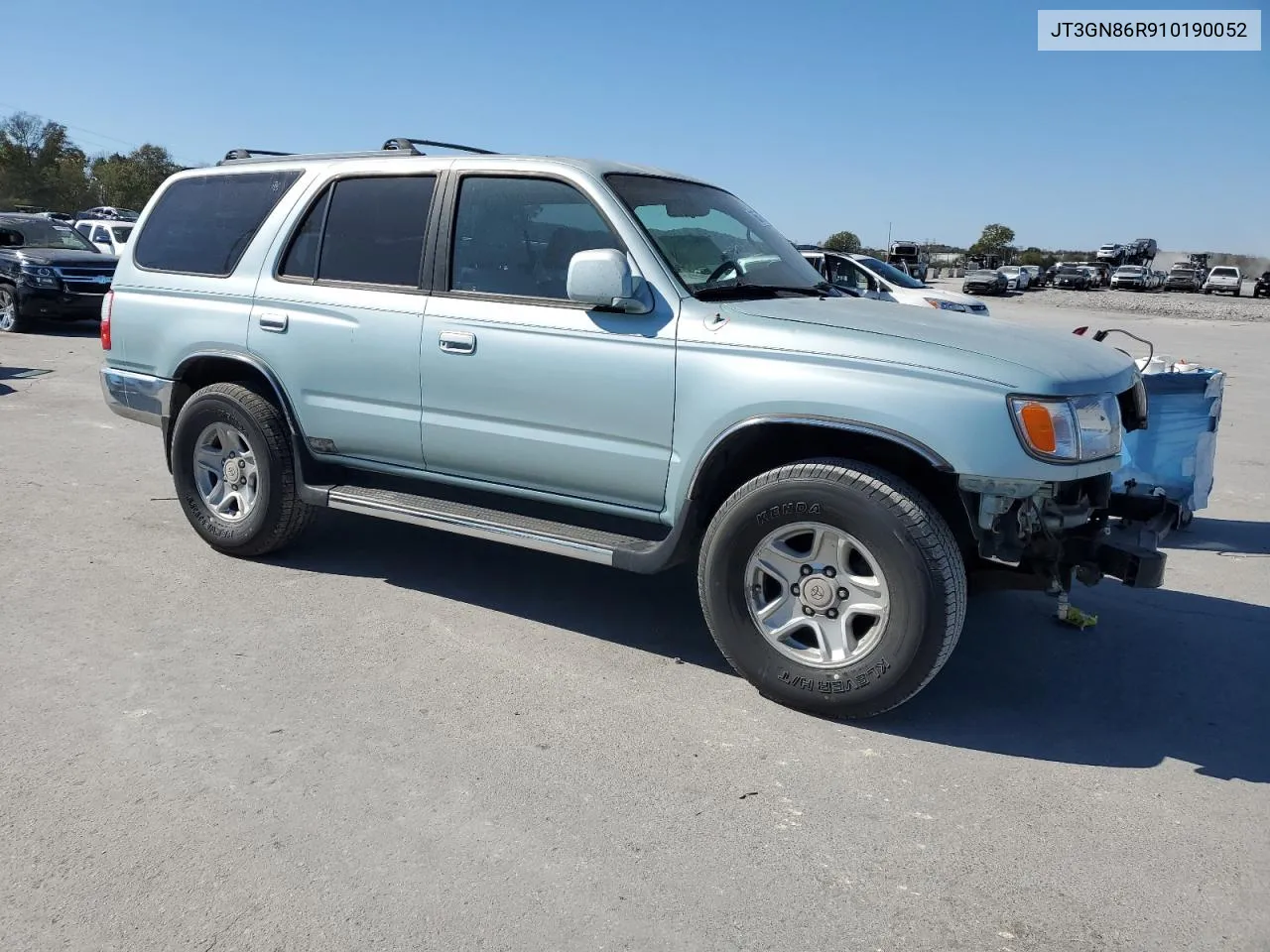 2001 Toyota 4Runner Sr5 VIN: JT3GN86R910190052 Lot: 76567264