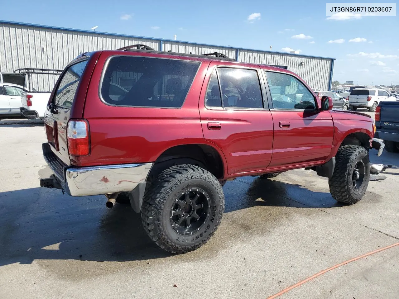 2001 Toyota 4Runner Sr5 VIN: JT3GN86R710203607 Lot: 76811344