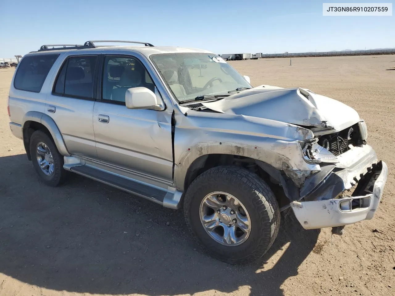 2001 Toyota 4Runner Sr5 VIN: JT3GN86R910207559 Lot: 76835244