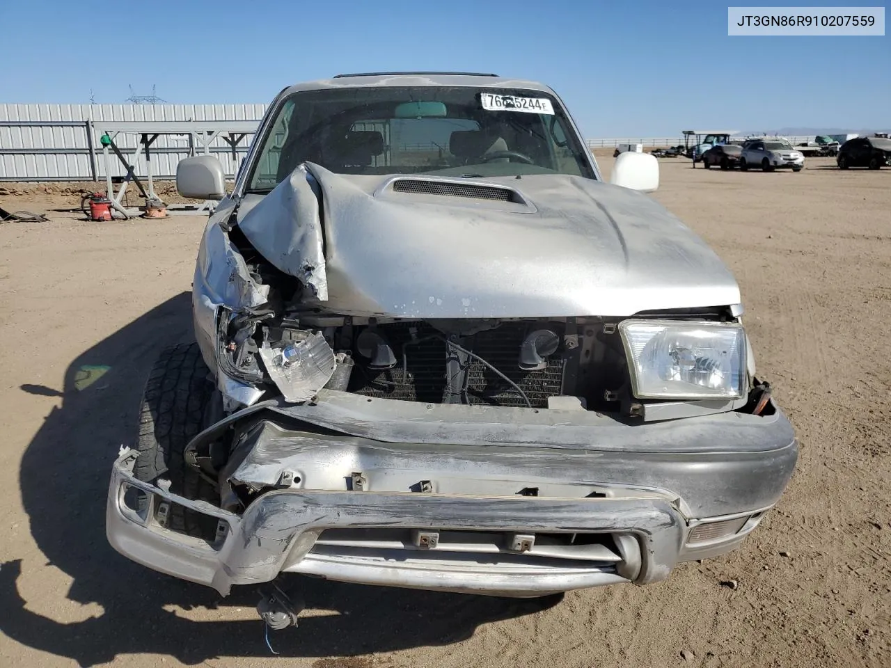 2001 Toyota 4Runner Sr5 VIN: JT3GN86R910207559 Lot: 76835244