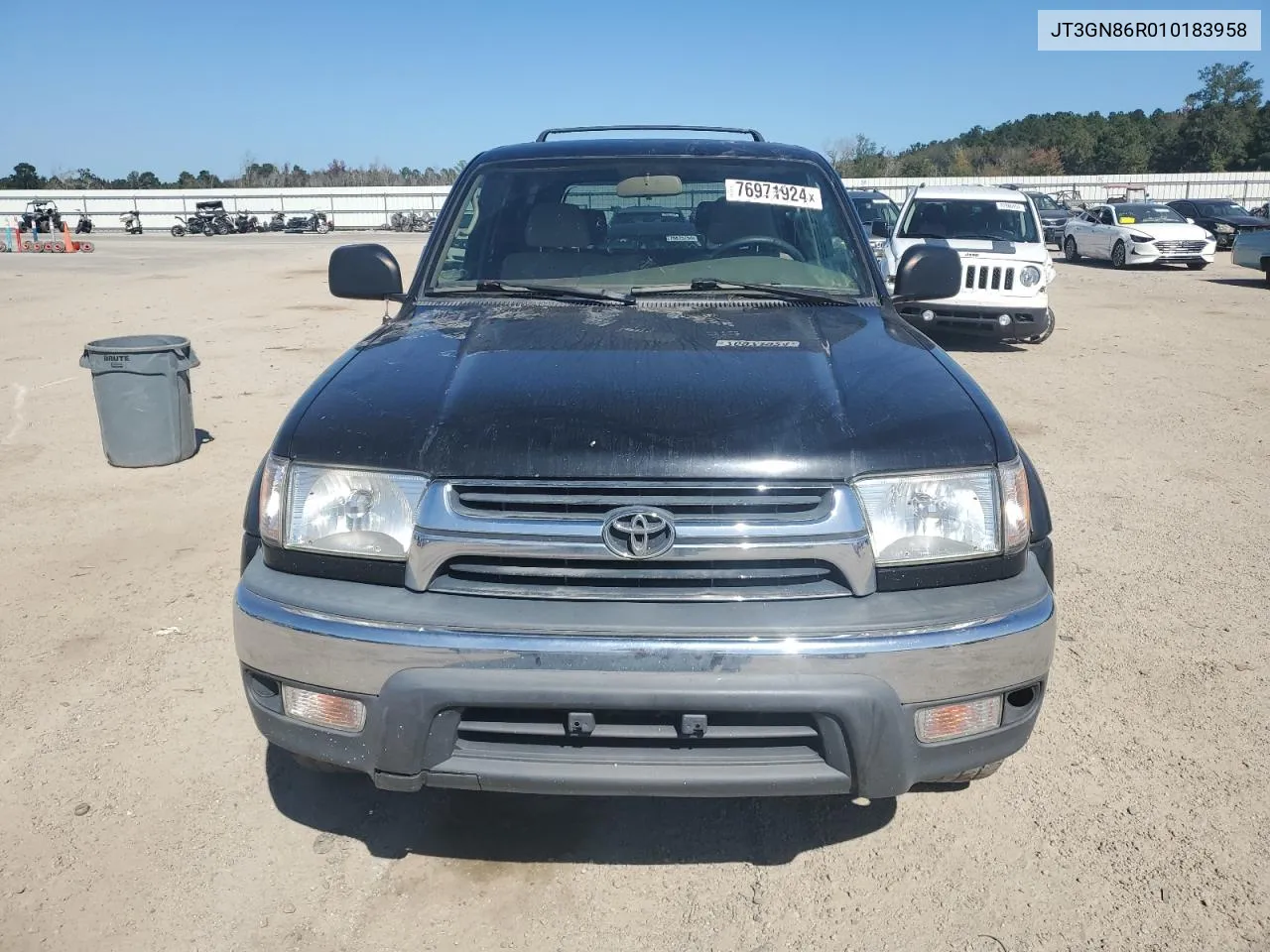 2001 Toyota 4Runner Sr5 VIN: JT3GN86R010183958 Lot: 76971924