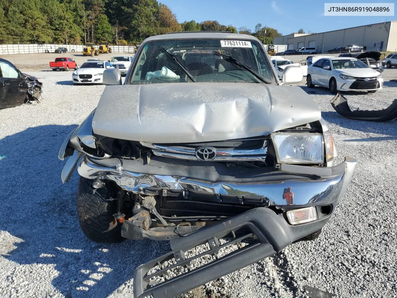 2001 Toyota 4Runner Sr5 VIN: JT3HN86R919048896 Lot: 77631114