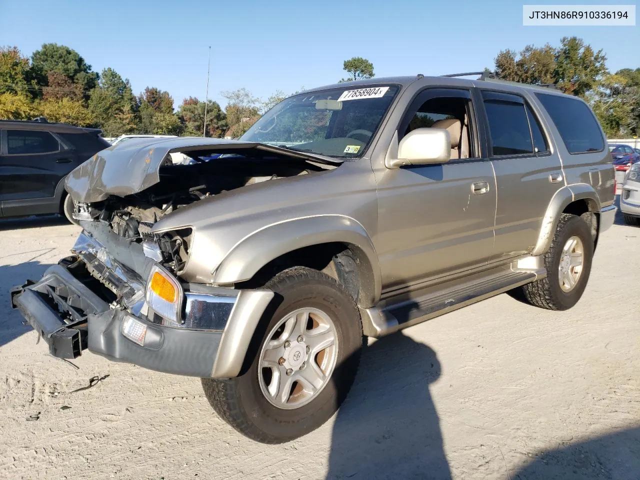 2001 Toyota 4Runner Sr5 VIN: JT3HN86R910336194 Lot: 77858904