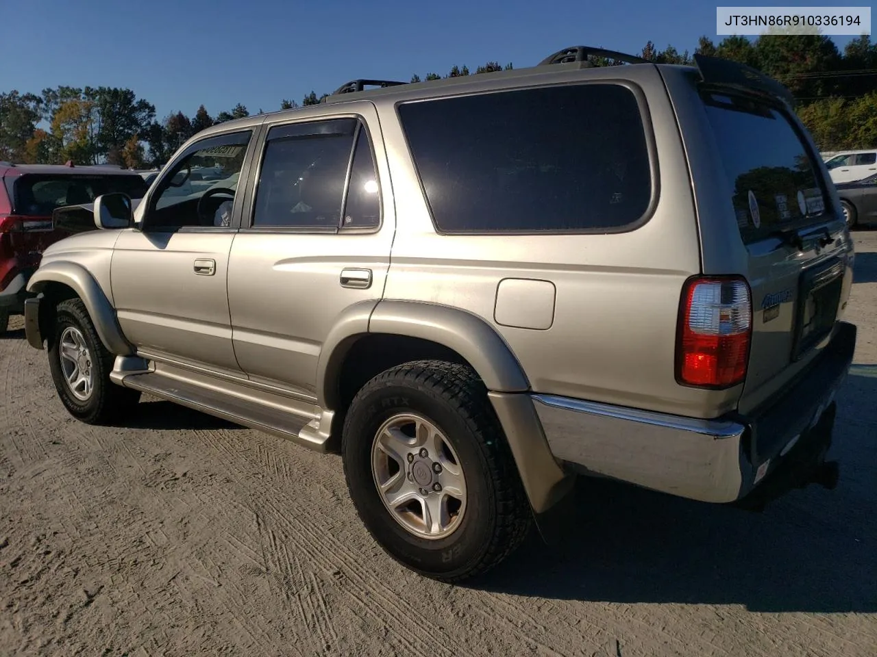 2001 Toyota 4Runner Sr5 VIN: JT3HN86R910336194 Lot: 77858904