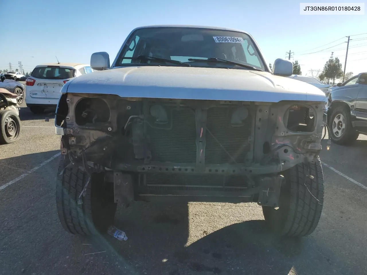 2001 Toyota 4Runner Sr5 VIN: JT3GN86R010180428 Lot: 80061094