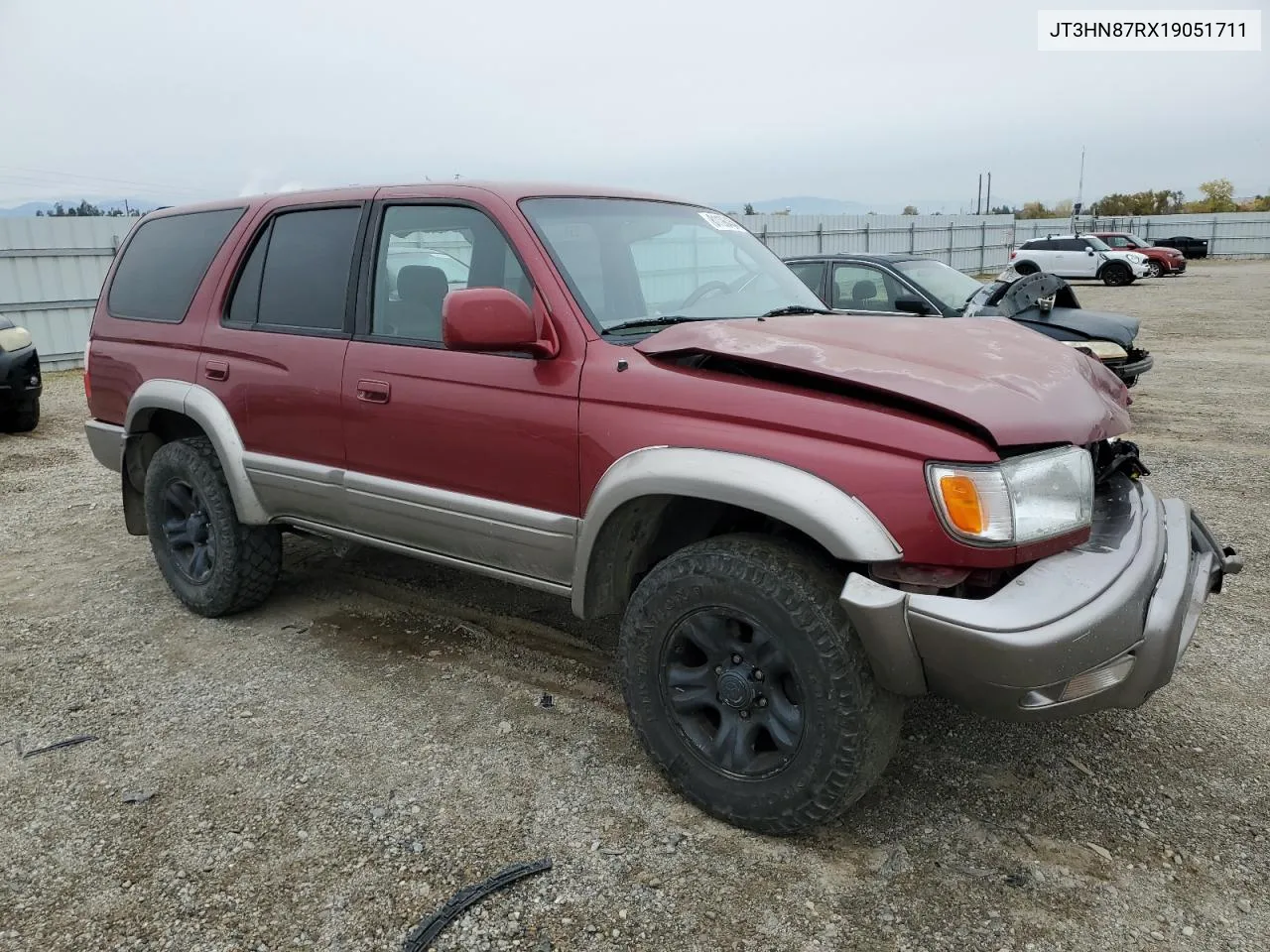 2001 Toyota 4Runner Limited VIN: JT3HN87RX19051711 Lot: 81196454