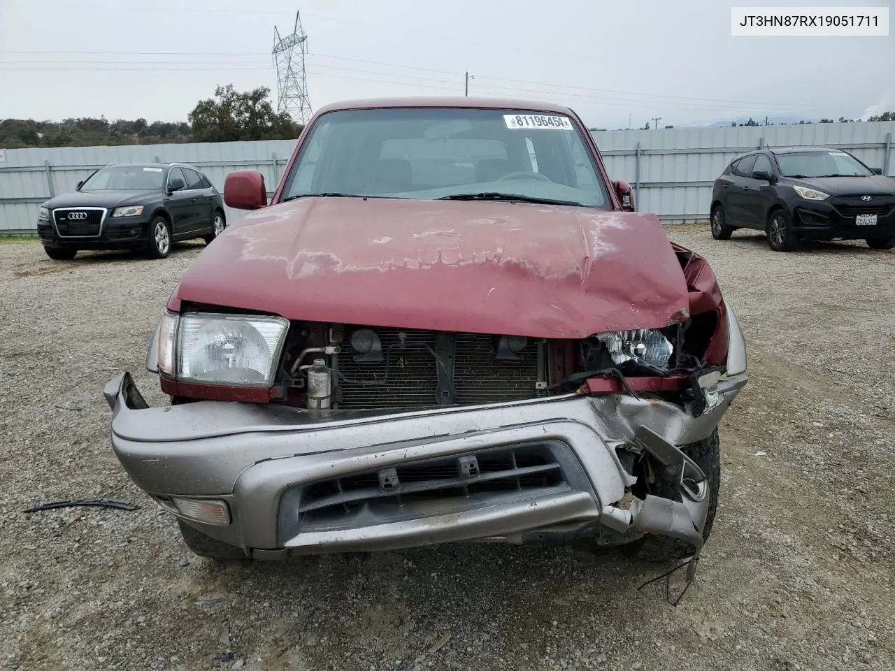 2001 Toyota 4Runner Limited VIN: JT3HN87RX19051711 Lot: 81196454