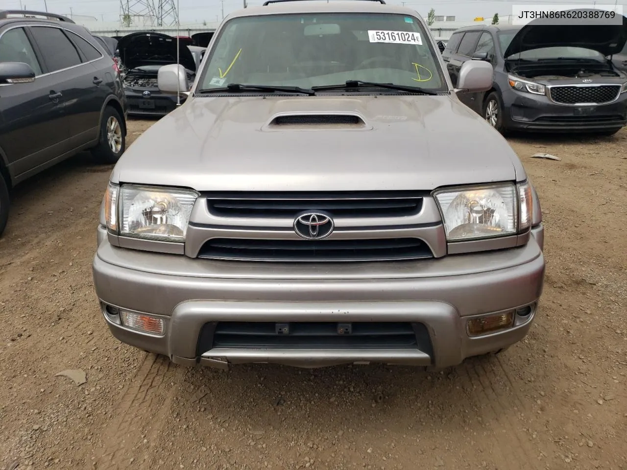 2002 Toyota 4Runner Sr5 VIN: JT3HN86R620388769 Lot: 53161024