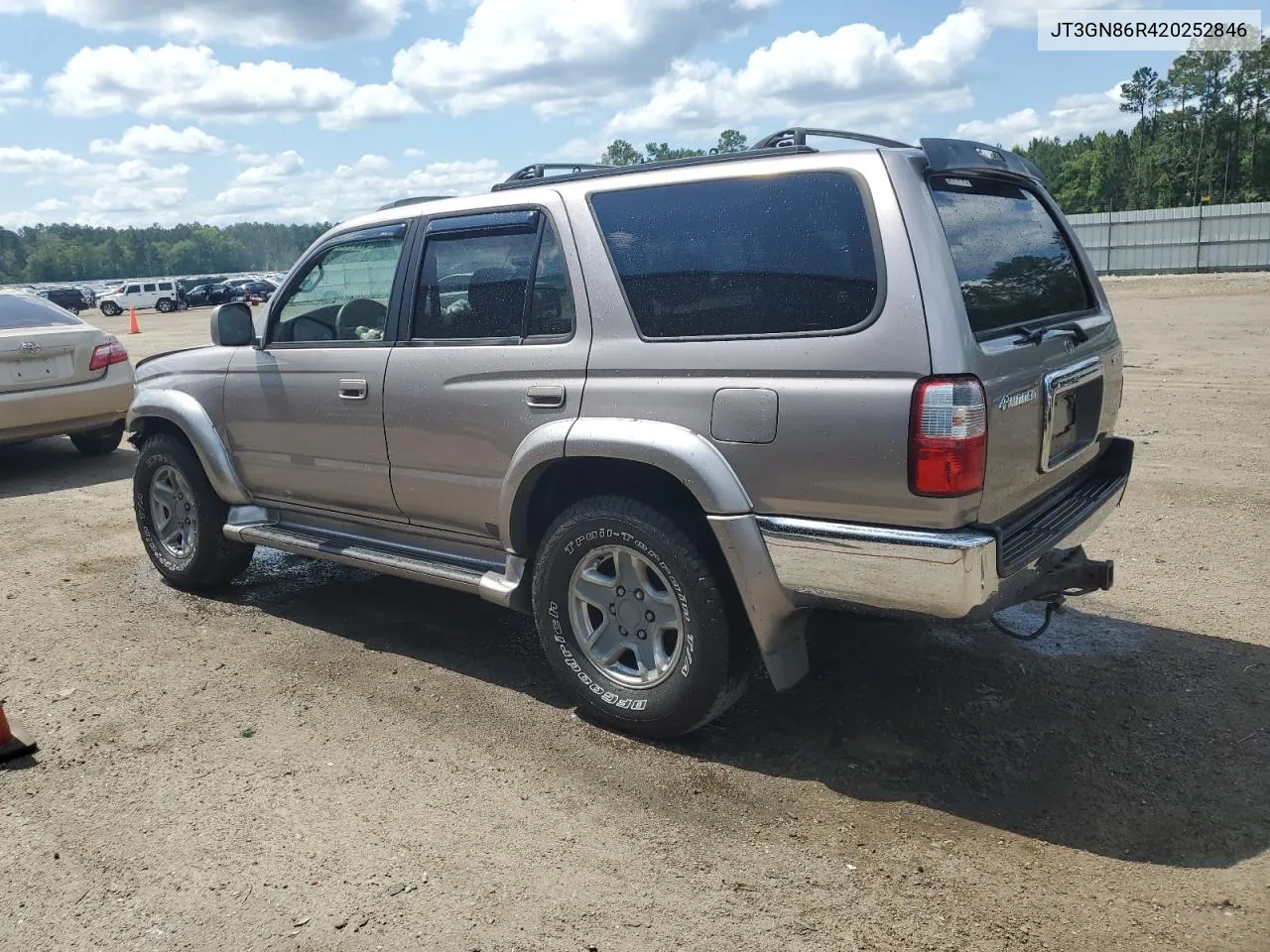 2002 Toyota 4Runner Sr5 VIN: JT3GN86R420252846 Lot: 57318804