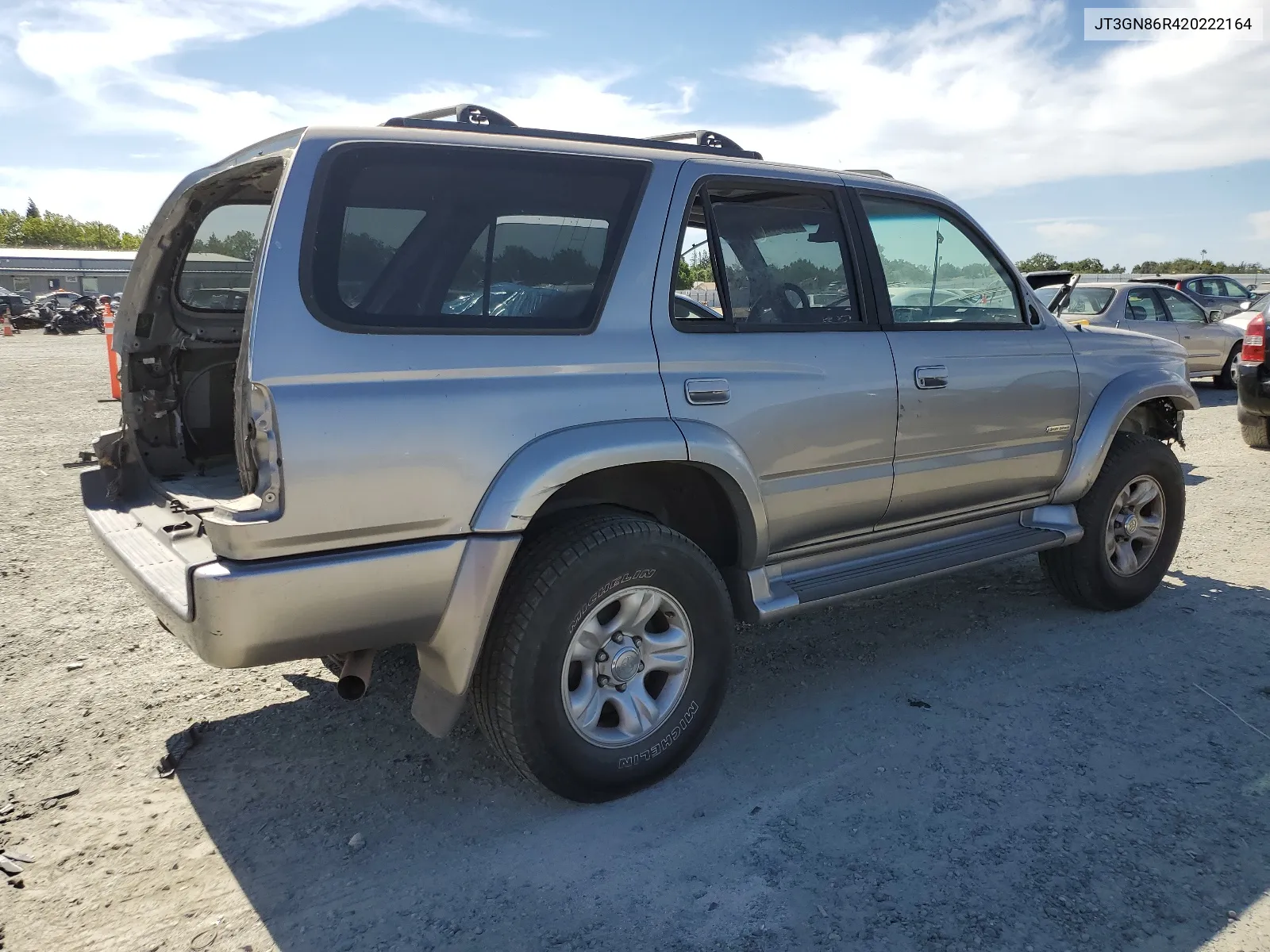 2002 Toyota 4Runner Sr5 VIN: JT3GN86R420222164 Lot: 59144424