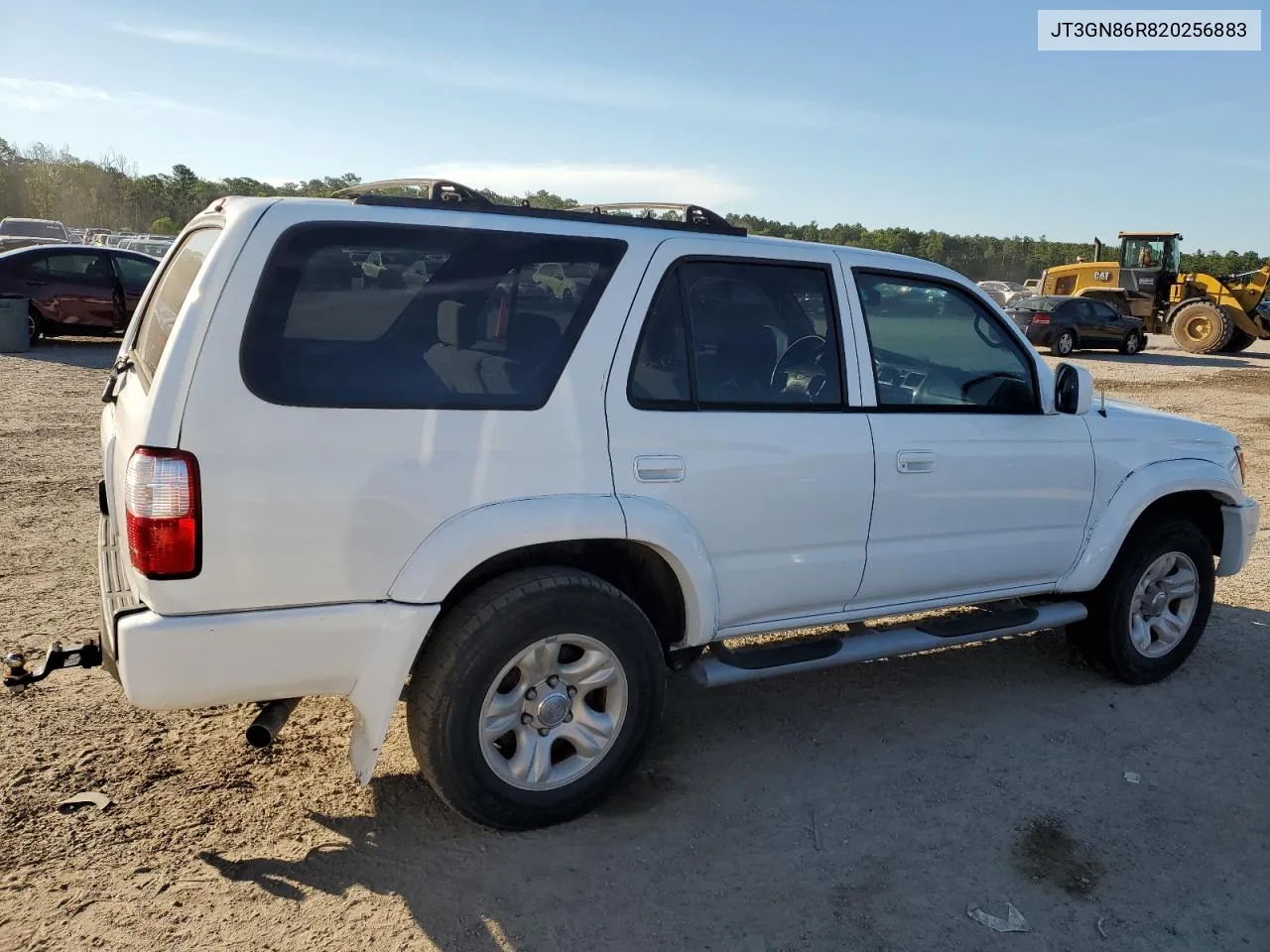 2002 Toyota 4Runner Sr5 VIN: JT3GN86R820256883 Lot: 62342144