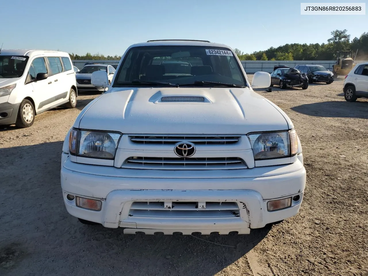 2002 Toyota 4Runner Sr5 VIN: JT3GN86R820256883 Lot: 62342144