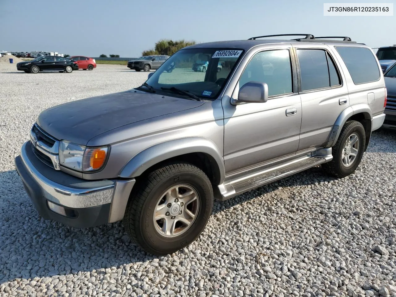 2002 Toyota 4Runner Sr5 VIN: JT3GN86R120235163 Lot: 66892604