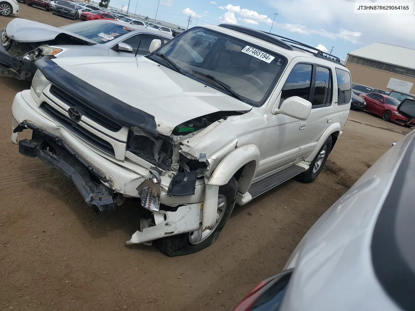 2002 Toyota 4Runner Limited VIN: JT3HN87R629064165 Lot: 67465194