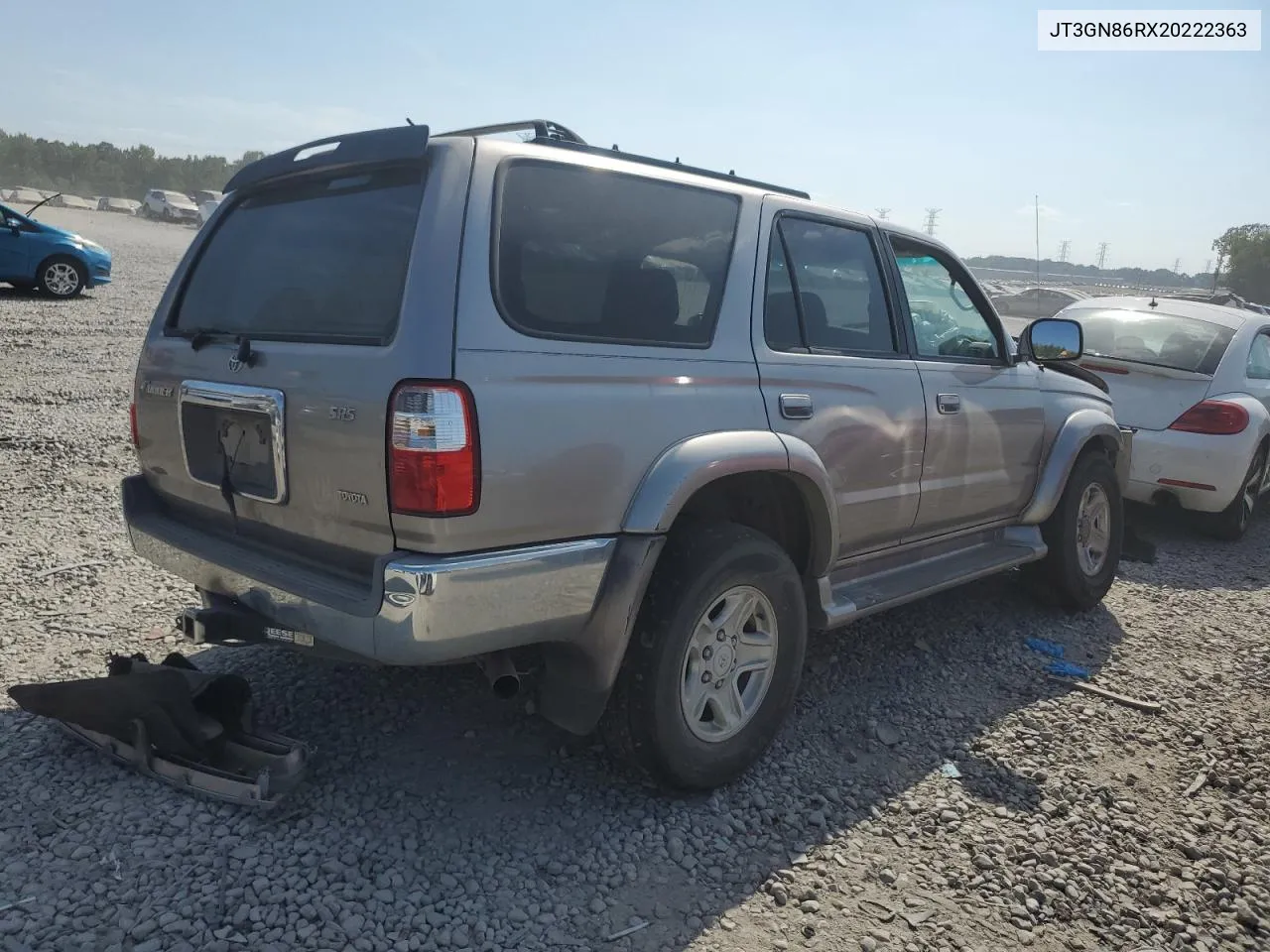 2002 Toyota 4Runner Sr5 VIN: JT3GN86RX20222363 Lot: 69013534