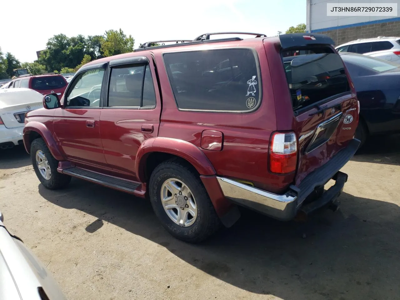 2002 Toyota 4Runner Sr5 VIN: JT3HN86R729072339 Lot: 69716474