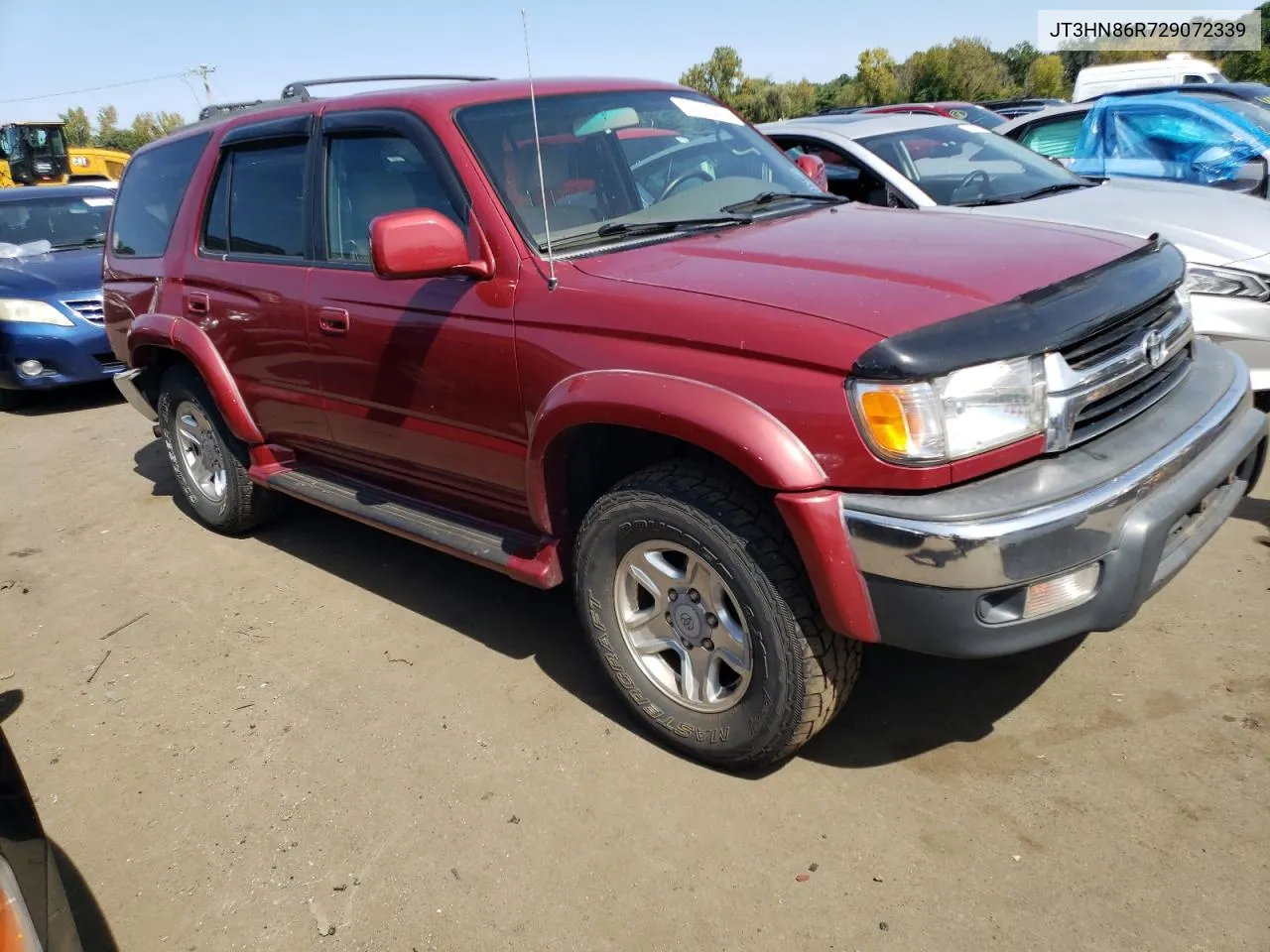 2002 Toyota 4Runner Sr5 VIN: JT3HN86R729072339 Lot: 69716474