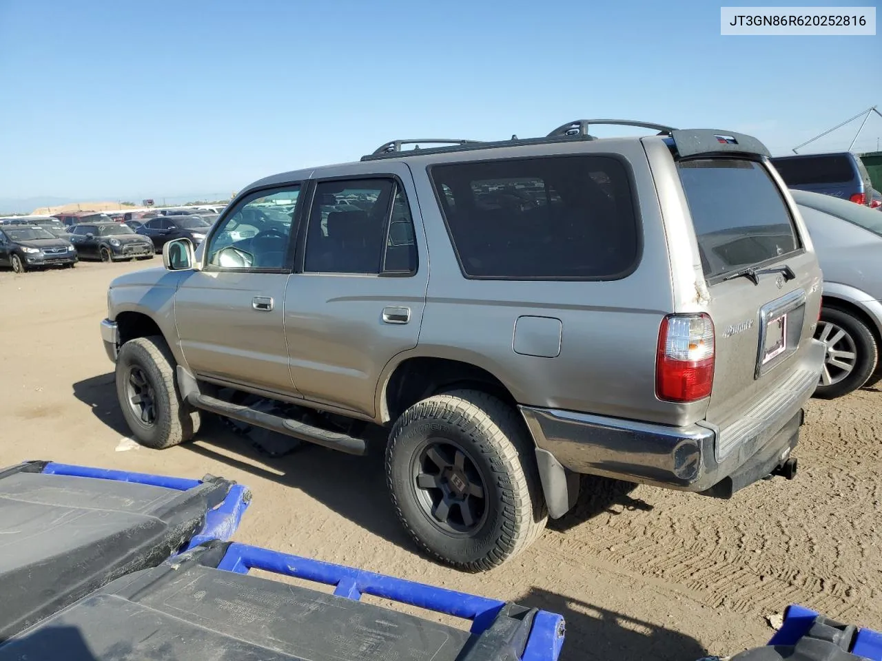 2002 Toyota 4Runner Sr5 VIN: JT3GN86R620252816 Lot: 70067654