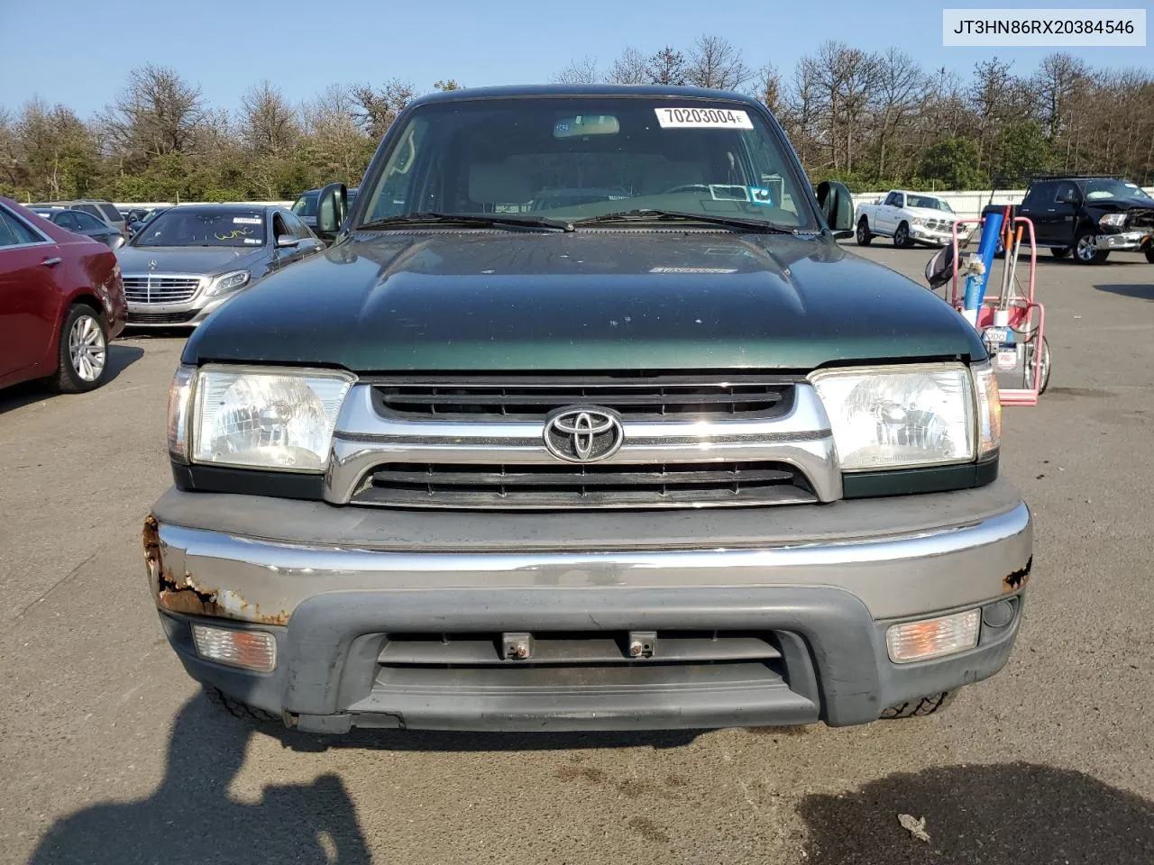 2002 Toyota 4Runner Sr5 VIN: JT3HN86RX20384546 Lot: 70203004