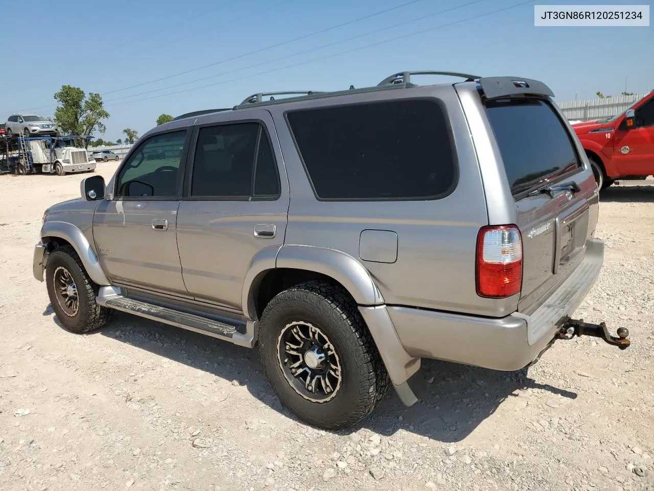 2002 Toyota 4Runner Sr5 VIN: JT3GN86R120251234 Lot: 70424944