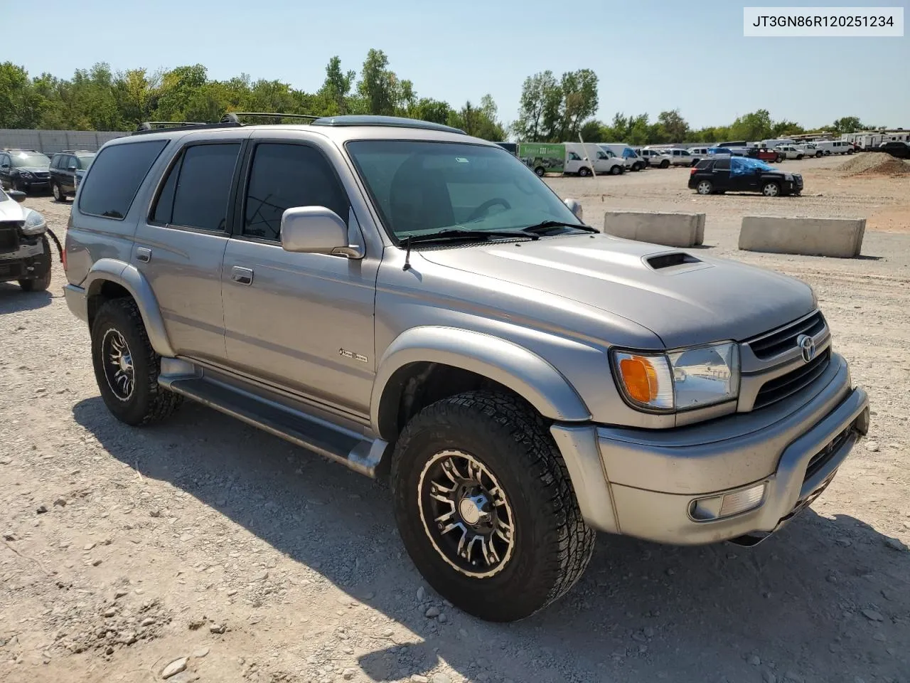 2002 Toyota 4Runner Sr5 VIN: JT3GN86R120251234 Lot: 70424944