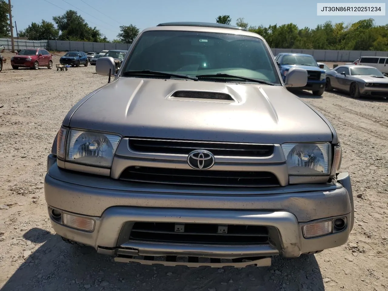 2002 Toyota 4Runner Sr5 VIN: JT3GN86R120251234 Lot: 70424944