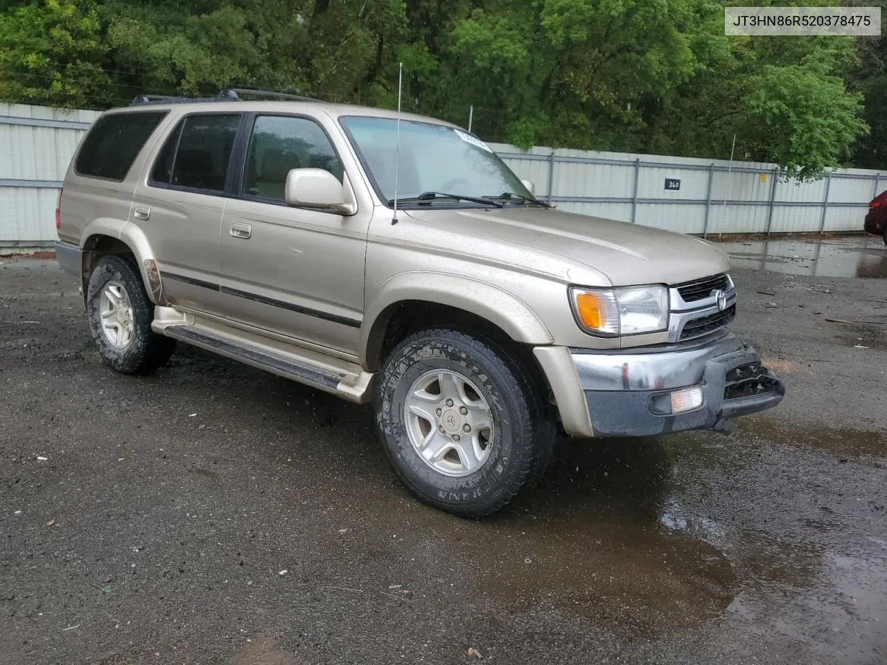 2002 Toyota 4Runner Sr5 VIN: JT3HN86R520378475 Lot: 70428194