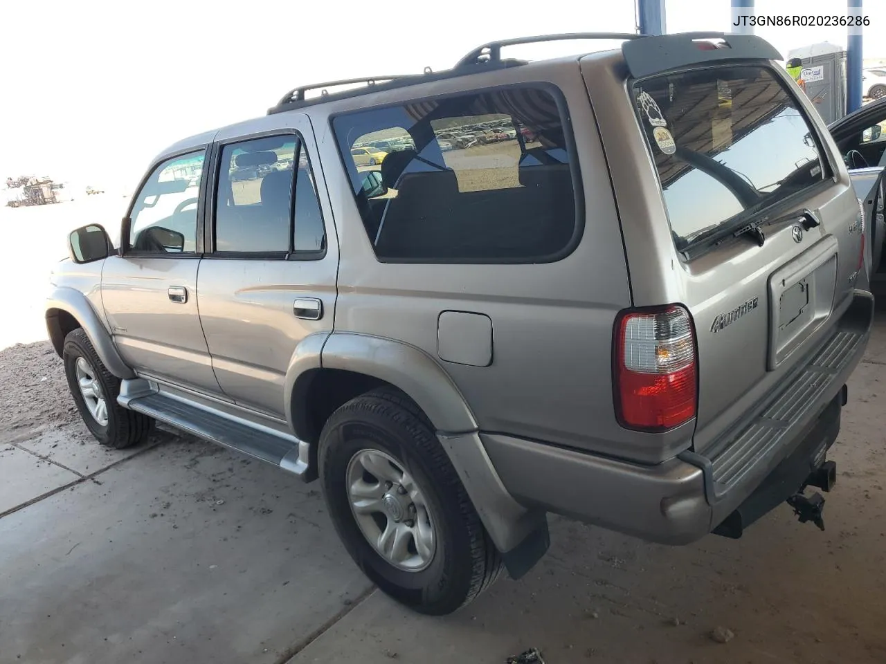 2002 Toyota 4Runner Sr5 VIN: JT3GN86R020236286 Lot: 70885494